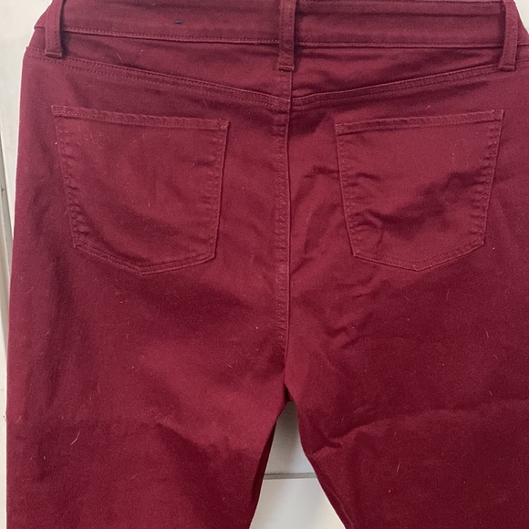 Talbots Ankle Slim Denim 14P Mulberry - Picture 4 of 4
